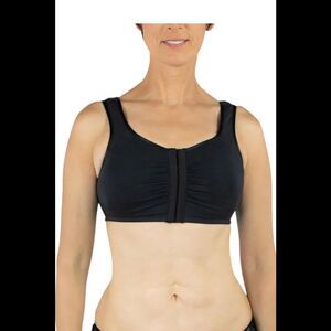 Everviolet Maia Front Close Bra Black - Regular